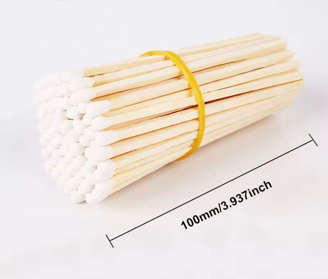 Luxury Long Coloured Matches Refill. 100mm/10cm/4 inches.