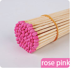 Luxury long Coloured matches Refill. 100mm/10cm/4 inches.